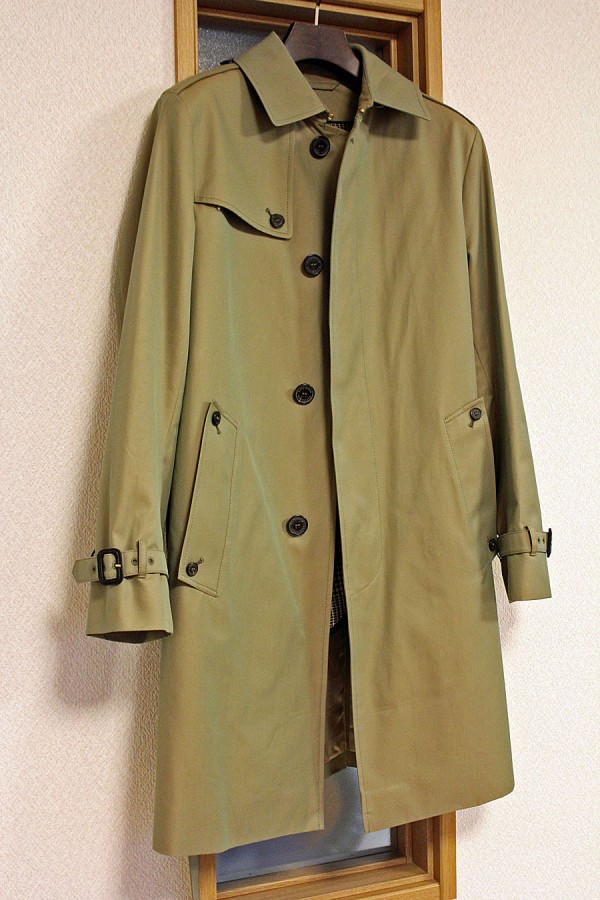 ○MACKINTOSH マッキントッシュ シングルトレンチコート WOOLER ...